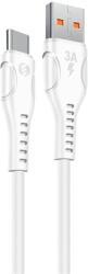 S-Link kábel - SL-X243 (3A, 12W, Gyorstöltés, Type-C, 100cm adat+töltőkábel, fehér) Mobil (31621)