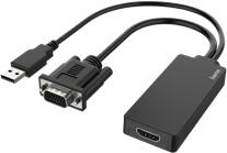 Hama 200342 FIC VGA HDMI adapter + USB (00200342)