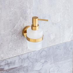 Bemeta Sapho BEMETA SABLO fali szappanadagoló, 200ml, 75x145x100, matt arany 160109102 (XR103GB) (XR103GB)