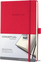Sigel Jegyzetfüzet, exkluzív, A4, vonalas, 97 lap, keményfedeles, SIGEL "Conceptum", piros (CO645) - alter