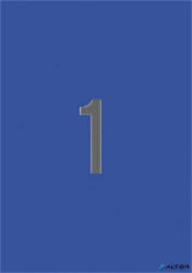 APLI Etikett, 210x297 mm, színes, APLI, kék, 20 etikett/csomag (01600) - alter