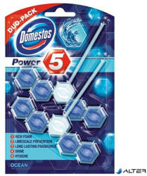 Domestos WC frissítő blokk, 2 db-os, DOMESTOS "Power 5", óceán (64388861/69639809) - alter