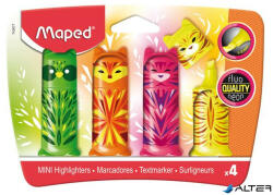 Maped Szövegkiemelő készlet, 1-5 mm, MAPED "Fluo Peps Mini Cute", vegyes színek (743677)