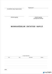 Victoria Paper Nyomtatvány, munkavédelmi oktatási napló, 40 oldal, A4, VICTORIA PAPER, 10 tömb/csomag (KO656) - alter