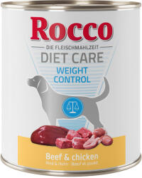 Rocco Rocco Diet Care Weight Control Vită & pui 800 g - 6 x