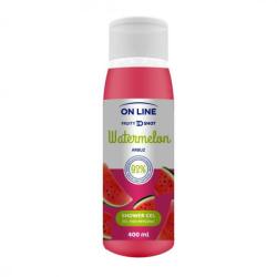 On Line Gel de duș Watermelon - On Line Fruity Shot Watermelon Shower Gel 400 ml