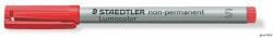 STAEDTLER Alkoholmentes marker, OHP, 0, 4 mm, STAEDTLER "Lumocolor® 311 S", piros (311-2) - alter