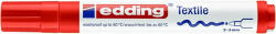 edding Textilmarker, 2-3 mm, kúpos, EDDING "4500", piros (4-4500002) - alter