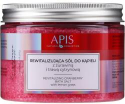 APIS Professional Sare de baie regenerantă, cu afine și lemongrass - APIS Professional 650 g