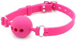 Kiotos Silicone Ball Gag with Holes Pink