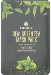 Pax Moly Mască de țesătură pentru față, cu extract de ceai verde - Pax Moly Real Green Tea Mask Pack 25 ml