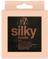 W7 Set elastice pentru păr, 6 buc - W7 Cosmetics Silky Knots Black 6 buc
