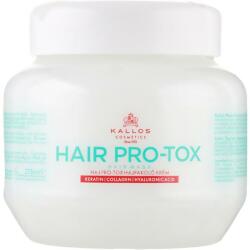 Kallos Masca de păr, cu keratina, colagen și acid hialuronic - Kallos Cosmetics Pro-Tox Hair Mask 275 ml