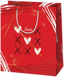 Cardex Love" amőba normál méretű ajándéktáska 11x6x15cm (37903)