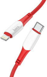 hoco. Moulder U106 Type C - iPhone Lightning adat- és töltőkábel PD 20W 1m piros
