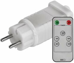 EMOS hálózati átalakító/tápegység karácsonyi fényfüzérhez távirányítóval (CNT standard/PROFI fehér) 30V 12W (D1ZW02)
