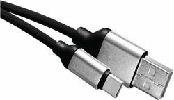 EMOS USB-C töltő- és adatkábel A - C 1m (USB 2.0) Quick Charge - fekete (SM7025BL)