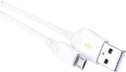 EMOS mikro USB töltő- és adatkábel 1m (USB 2.0) Quick Charge - fehér (SM7004W)
