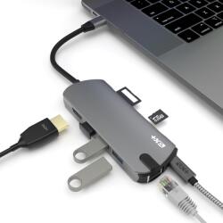 Next One USB-C Pro többportos adapter, elosztó HUB (PD-PRO-HUB) - studioeszkozok