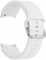 Tech-Protect Curea silicon Tech-Protect Icon compatibila cu Samsung Galaxy Watch 4/5/5 Pro/6 40/42/44/45/46mm White (9589046917387)