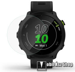 TPU okosóra képernyővédő fólia - CLEAR - 1db, törlőkendővel - A TELJES ELŐLAPOT VÉDI! - Garmin Forerunner 158