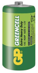 GP Batteries GP Greencell R20 góliát elem 13 féltartós (R20)