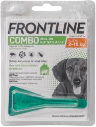 Frontline Combo Spot-on kutya S 2-10kg 3db rendelhető - pet18
