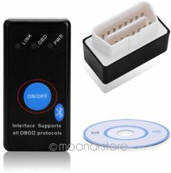 Super Mini Bluetooth OBD2 OBD II CAN-BUS Diagnosztika