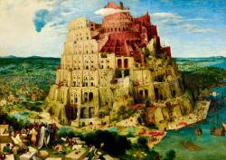 Bluebird Puzzle - Puzzle Bruegel cel Bătrân - Turnul Babel, 1563 - 2 000 piese Puzzle