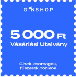  GinShop vásárlási utalvány 5.000Ft értékben