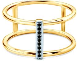 SAVICKI eljegyzési gyűrű: kétszínű arany és gyémántok - savicki - 218 375 Ft