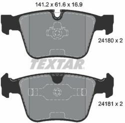 TEXTAR set placute frana, frana disc TEXTAR Q+ 2418001 (2418001)