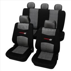Petex Set complet huse scaune universale (fata-spate) negru Carbon PETEX (33574804PX)