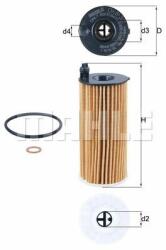 MAHLE Filtru ulei MAHLE OX 813/2D (OX 813/2D) - automobilus