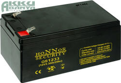  HONNOR 12V 3, 3Ah akkumulátor GS1233 (D-117944)