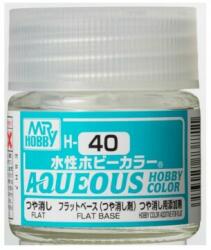 Mr. Hobby Aqueous Hobby Color Paint (10 ml) Flat Base H-040