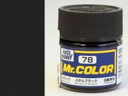 Mr. Hobby Mr. Color Paint C-078 Metal Black (10ml)