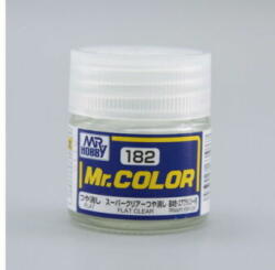 Mr. Hobby Mr. Color Paint C-182 Flat Clear (10ml)