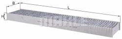 MAHLE Filtru, aer habitaclu MAHLE LAK 242 (LAK 242)
