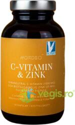 NORDBO Vitamina C si Zinc 100cps
