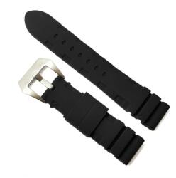  Curea de ceas Neagra din Silicon 22mm JD1611 (JD1611)