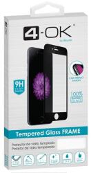 Blautel 4-OK képernyővédő üveg (3D full glue, íves, teljes felületén tapad, tok barát, karcálló, 9H) FEKETE Apple iPhone 14 (PRFI14)