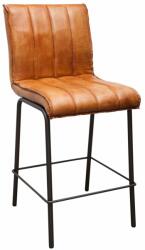 eScaun Scaun inalt de bar din piele naturala ✔ model 66 TOWER 75 (O/ 66Tower Barchair 75 /)