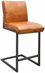 eScaun Scaun de bar tip industrial din piele de bivol ✔ model FLEET NA 75 (O/Fleet Bar Chair 75/05 black)