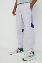 Adidas melegítőnadrág lila, férfi, nyomott mintás - lila M