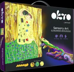 OKTO Sensory Art: Képkészítő gyurmakészlet Gustav Klimt - A csók (10006)
