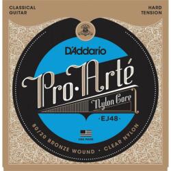 D'Addario EJ48 klasszikus gitár húr (clear hard)