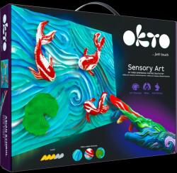 OKTO Sensory Art: Képkészítő gyurmakészlet Terry Gilecki - Koi-halak (10002)
