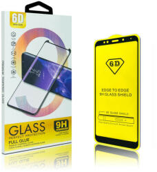 Glass Nokia 3.2 6D Full Glue teljes kijelzős edzett üvegfólia (tempered glass) 9H keménységű, tokbarát, fekete - planetgsm