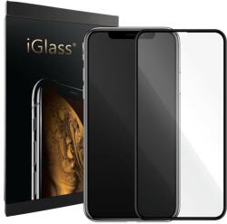 iPhone Xs üvegfólia - iGlass Pro kijelzővédő, fekete